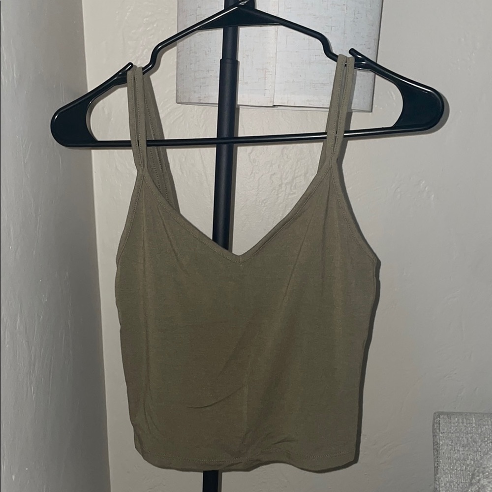 Olive Green Women's Tank Top